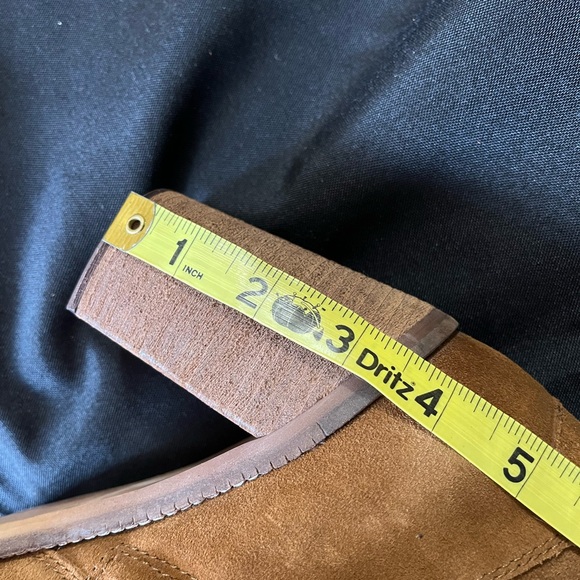 Palisade Chestnut Leather Knee High Boots - Picture 11 of 12